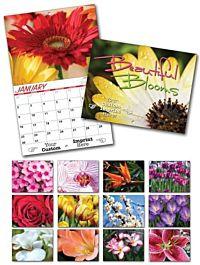 Custom Printed Wall Calendar | Beautiful Blooms Theme