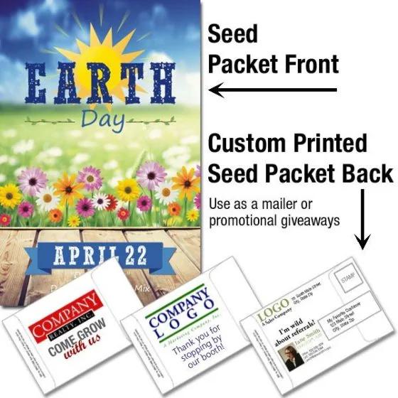 Forget Me Not Personalized Seed Packets